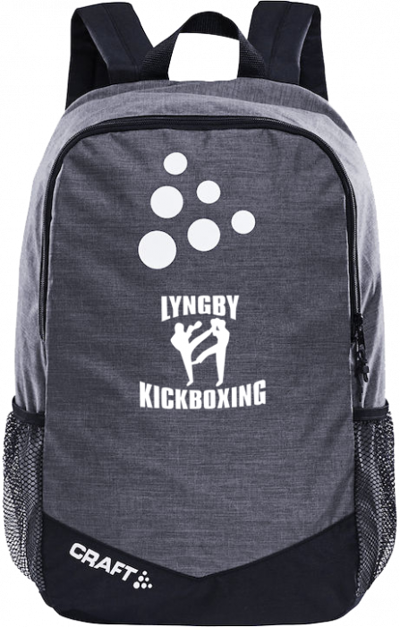 Craft - Lyngby Kickboxing Træningsrygsæk - Grå & sort